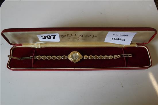 Ladies 9ct Rotary wristwatch